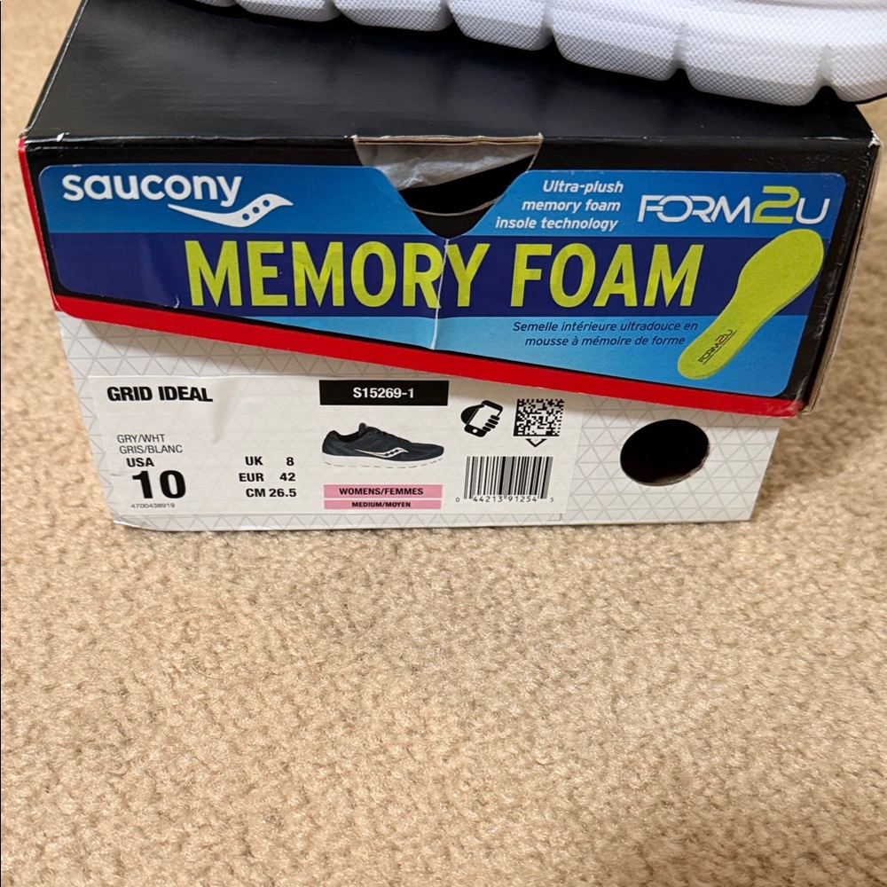 Saucony Grid Ideal Memory Foam Sneakers - Picture 2 of 7
